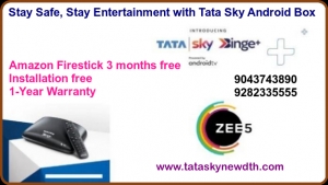 Tata Sky Android Set-Top-Box | Dial 9043743890